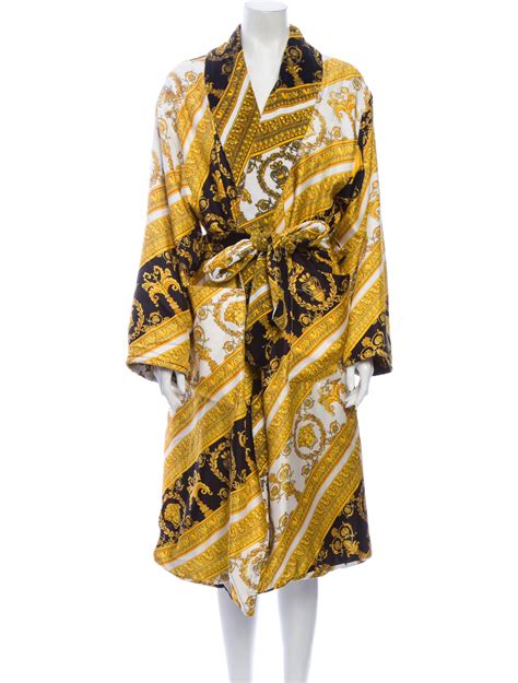 versace silk robbery|Versace silk robes.